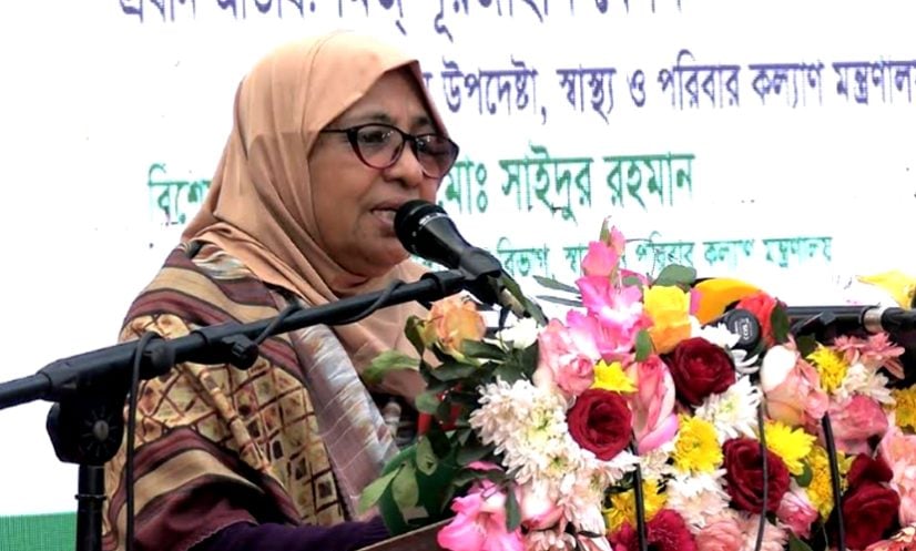 নিরাপদ দেশ গড়তে চাইলে হ্যাঁ ভোট দিন : স্বাস্থ্য উপদেষ্টা