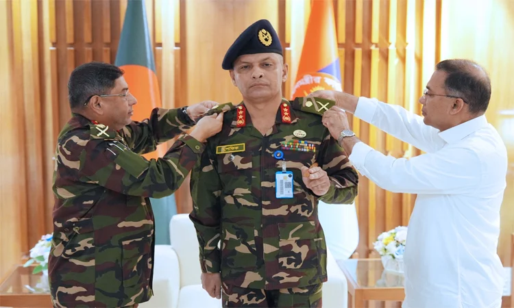 সশস্ত্র বাহিনী বিভাগের নতুন প্রিন্সিপাল স্টাফ অফিসারের দায়িত্বভার গ্রহণ