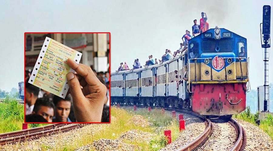 ঈদের ফিরতি ট্রেনযাত্রায় আজ মিলছে ২৭ মার্চের টিকিট