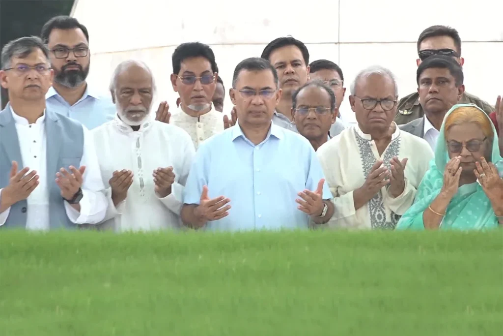 বিএনপির ৪৮তম প্রতিষ্ঠাবার্ষিকী জিয়াউর রহমান ও খালেদা জিয়ার কবরে প্রধানমন্ত্রীর শ্রদ্ধা